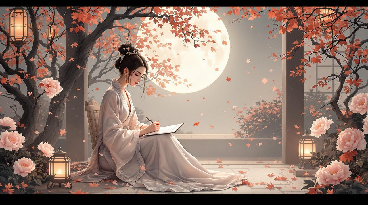 12306影视 - 花间词话·李清照与牡丹